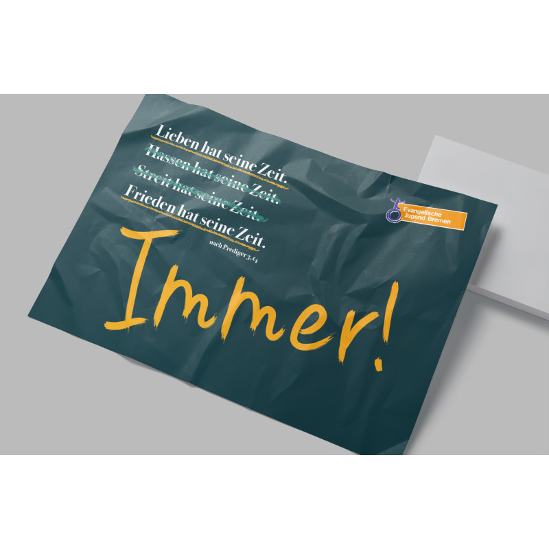 Plakat „Immer!“ (DIN A3)