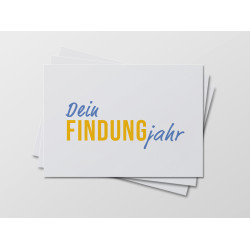 Postkarte „Dein Freiwilliges Jahr“ (2-seitig, DIN A6)